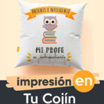 impresión de cojines personalizados